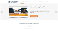 Desktop Screenshot of doralchamber.org